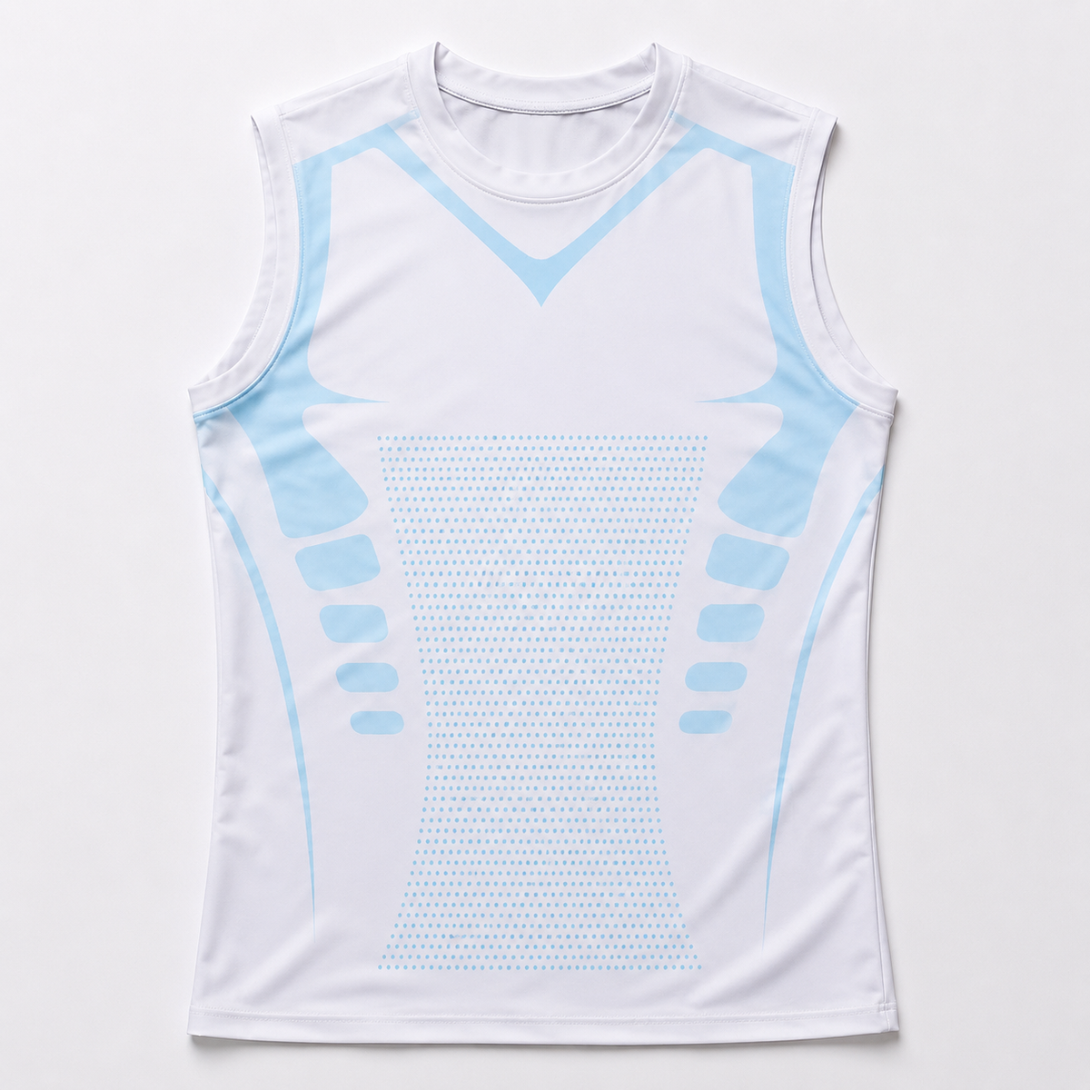 Blue White