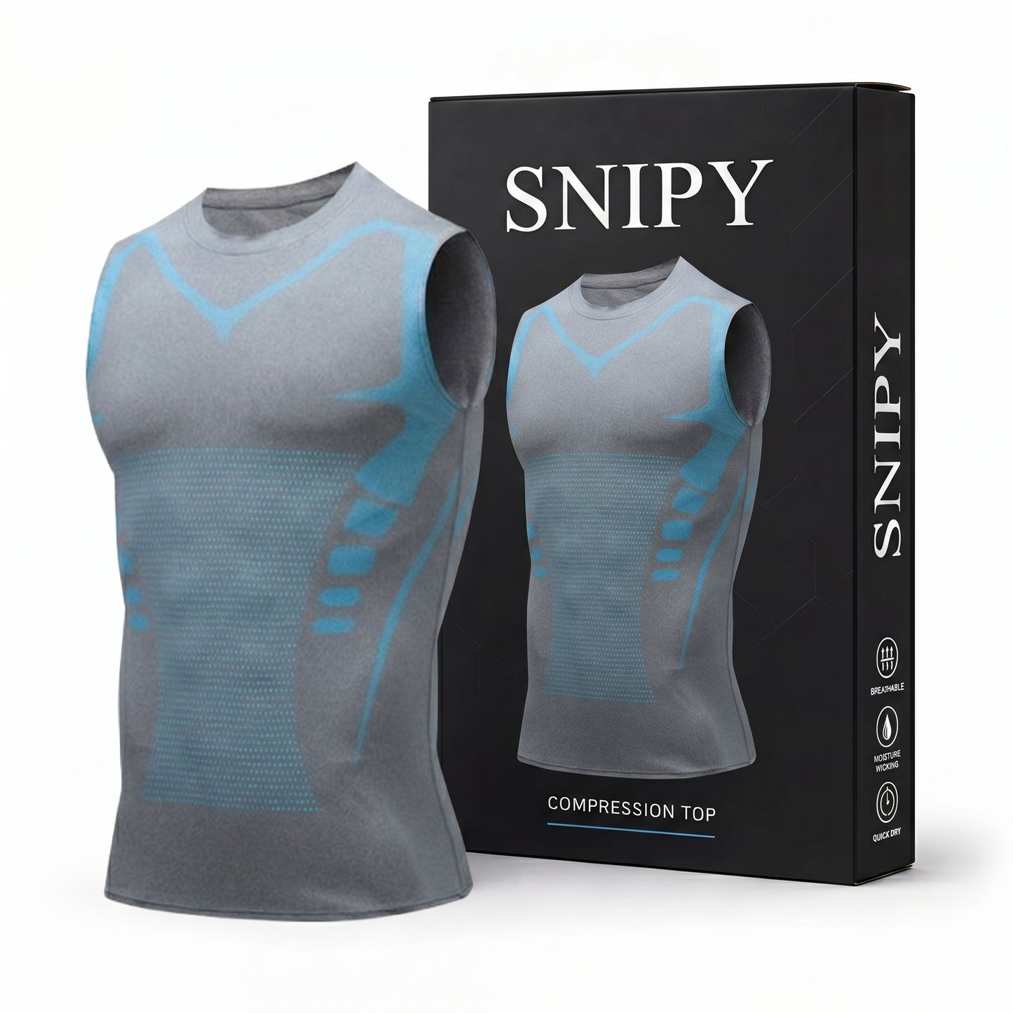 Men's Slim Fit Compression Top