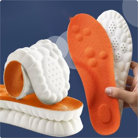 Soft Sports Shock Absorption Sockliner with Massage